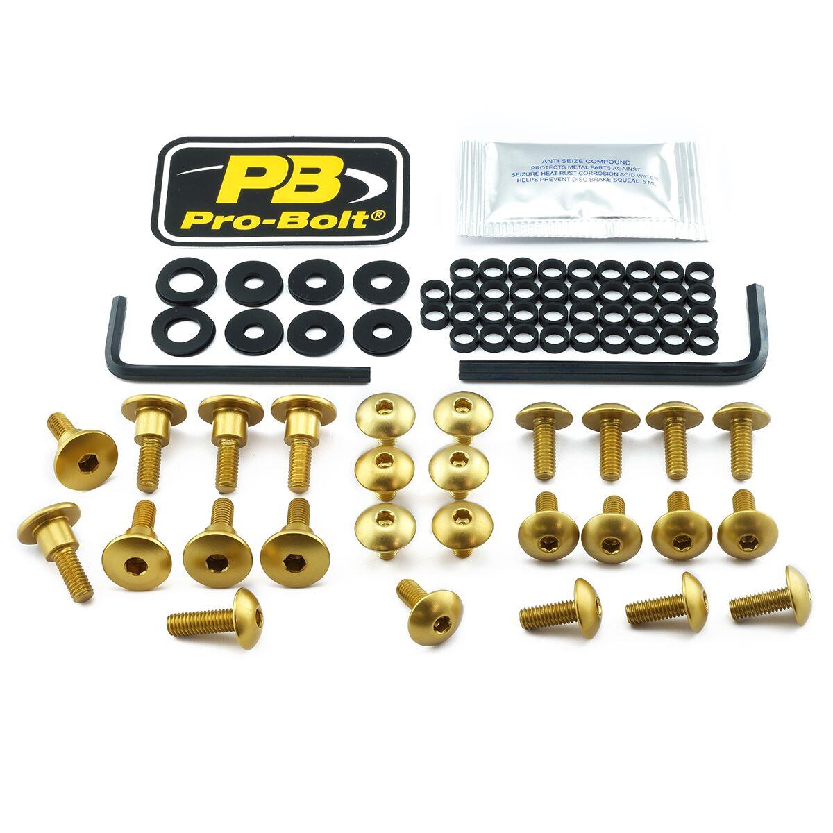 Pro Bolt Aluminium Fairing Bolt Kit For Suzuki GSX-S 1000 S 2019-2021 FSU350G