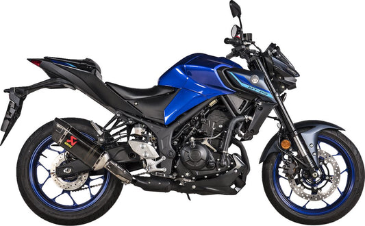 Akrapovic Slip-On Muffler CF For Yamaha MT-03 22-24 S-Y3SO5-HAPC