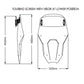 PUIG Touring Screen w/ Extender Light Smoke for Honda Africa Twin CRF1100L 20-23 3819H