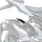 PUIG Rear Mudguard Extender Matt Black for Suzuki GSR 750 11-16 9902J