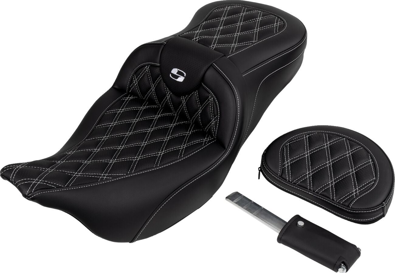 Saddlemen Roadsofa Seat For Harley Davidson FLHXS 1868 08-23 808-07B-182B6
