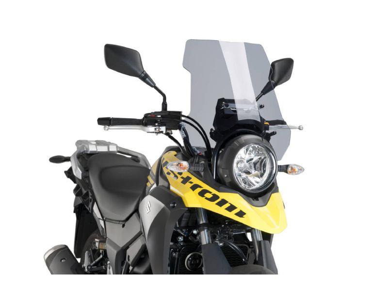 PUIG Touring Screen Light Smoke for Suzuki V-Strom 250 17-23 9606H