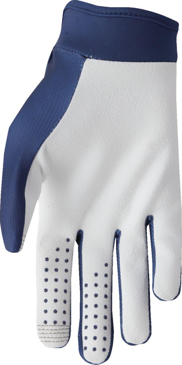 THOR Youth LAUNCHMODE Split Gloves Blue