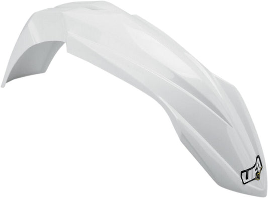 UFO FRONT FENDER YAMAHA YZF/WRF WHITE YA04809-046