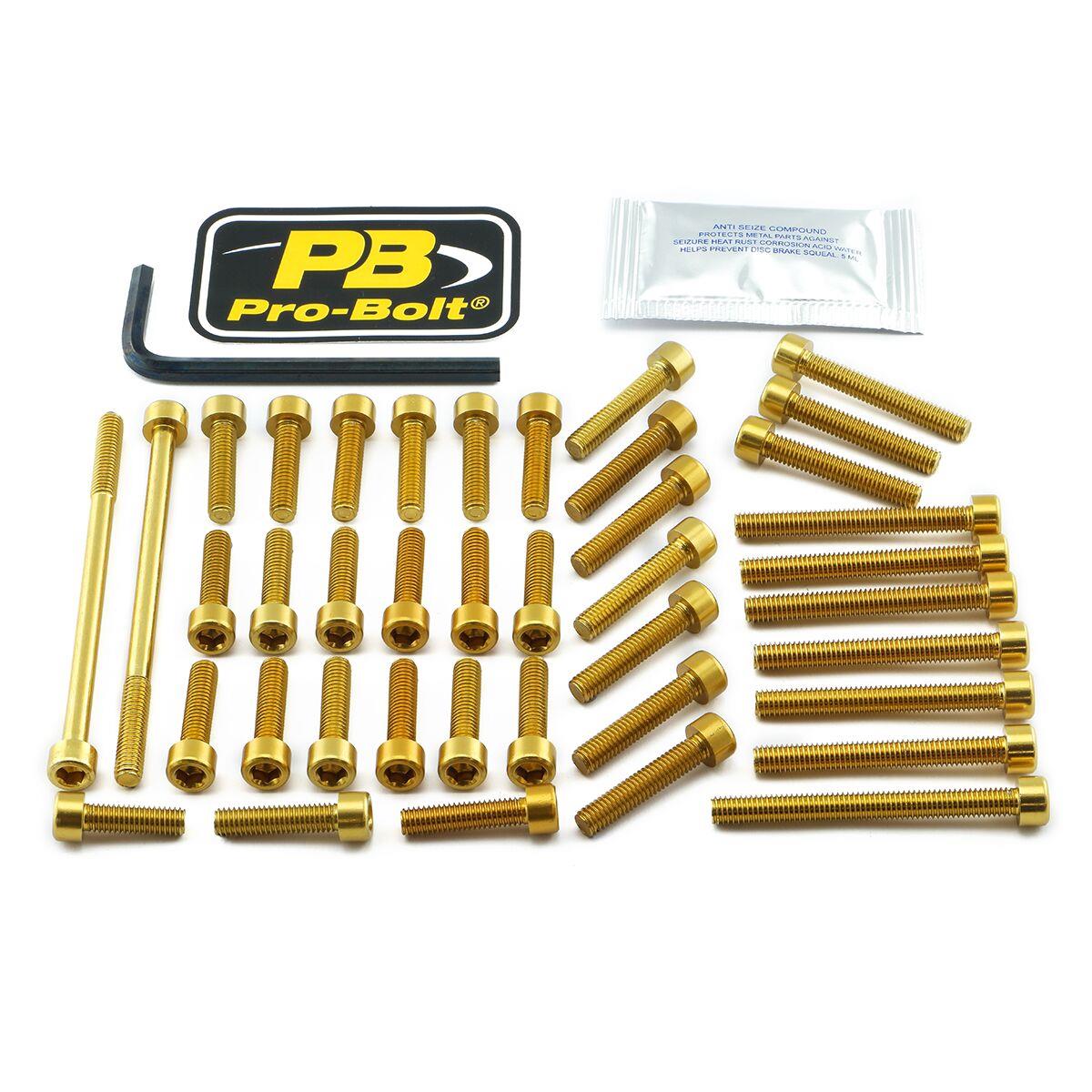 Pro Bolt Aluminium Engine Bolt Kit For Yamaha MT-03 660 2006-2013 EYA510G