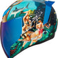 ICON Airflite™ Pleasuredome4 Motorcycle Helmet Blue - 2023 Model