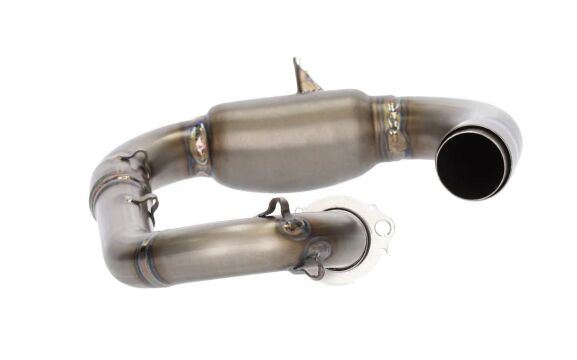 HGS Headpipe + Midpipe For YZ-F 250 F 19-25 Grey Stainless Steel Yf-219-H00