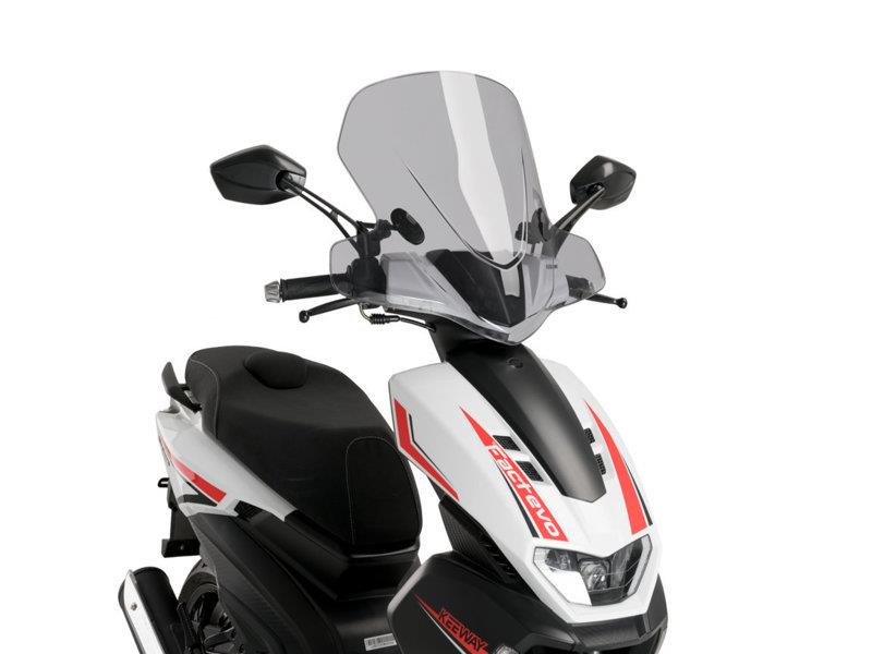 PUIG City Touring Screen Light Smoke for Keeway Fact Evo 125 21-25 21328H