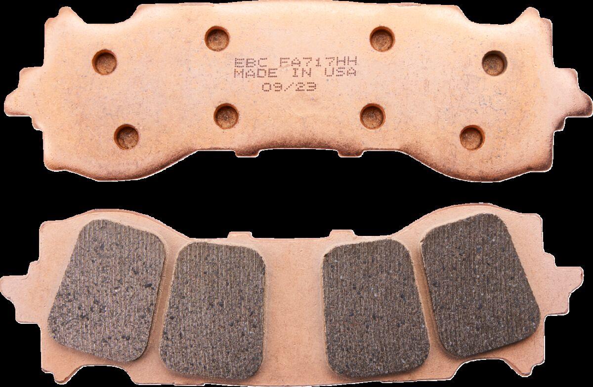 Ebc Sintered "HH" Brake Pads For Honda GL 1800 2018-2022 Copper Alloy FA717HH