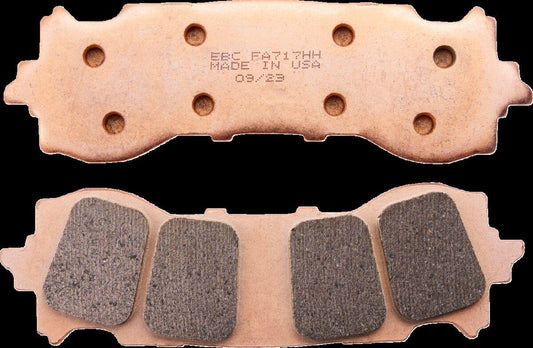 Ebc Sintered "HH" Brake Pads For Honda GL 1800 2018-2022 Copper Alloy FA717HH