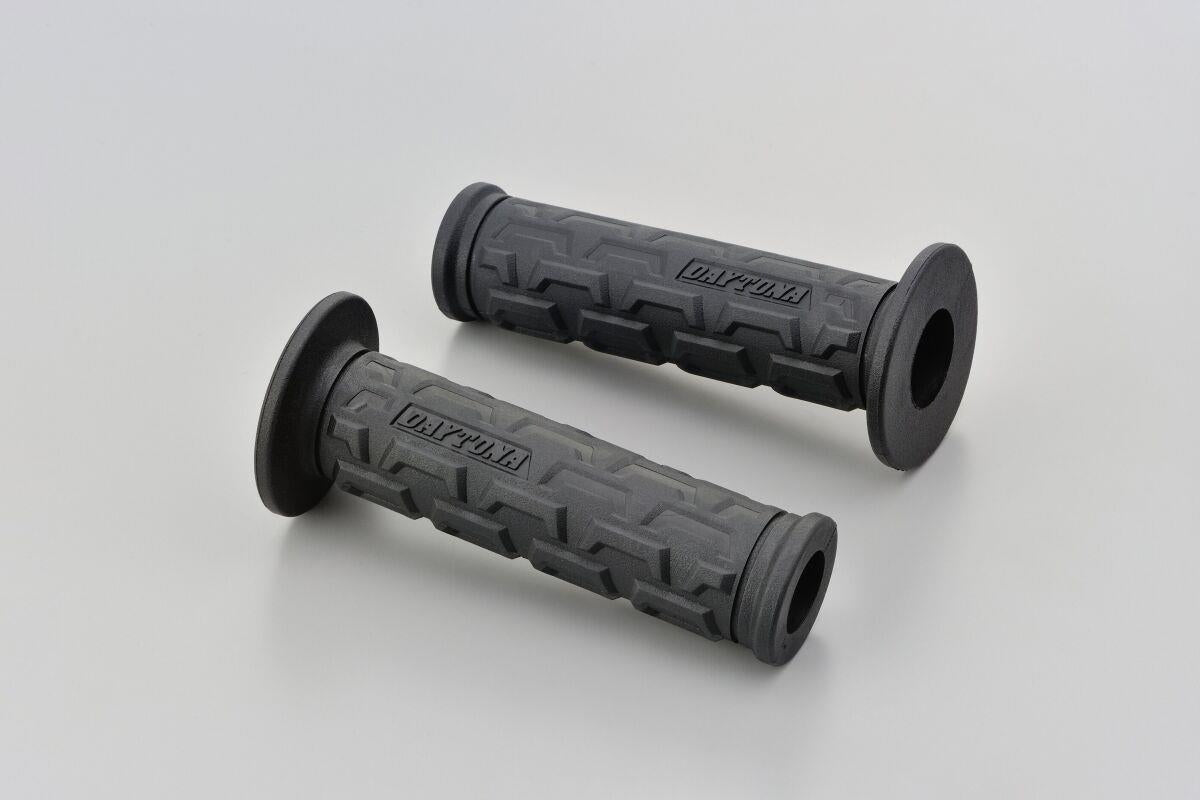 Daytona Grippy Grip GGD-Ground Grips 22.2mm Handlebar Open End Tapered Pair 25180