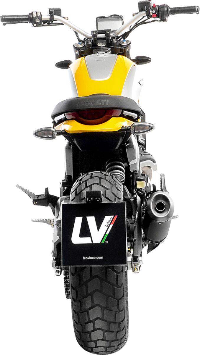 Leovince Link Pipes For Ducati Scrambler 803 2023-2026 304 Stainless Steel 80068