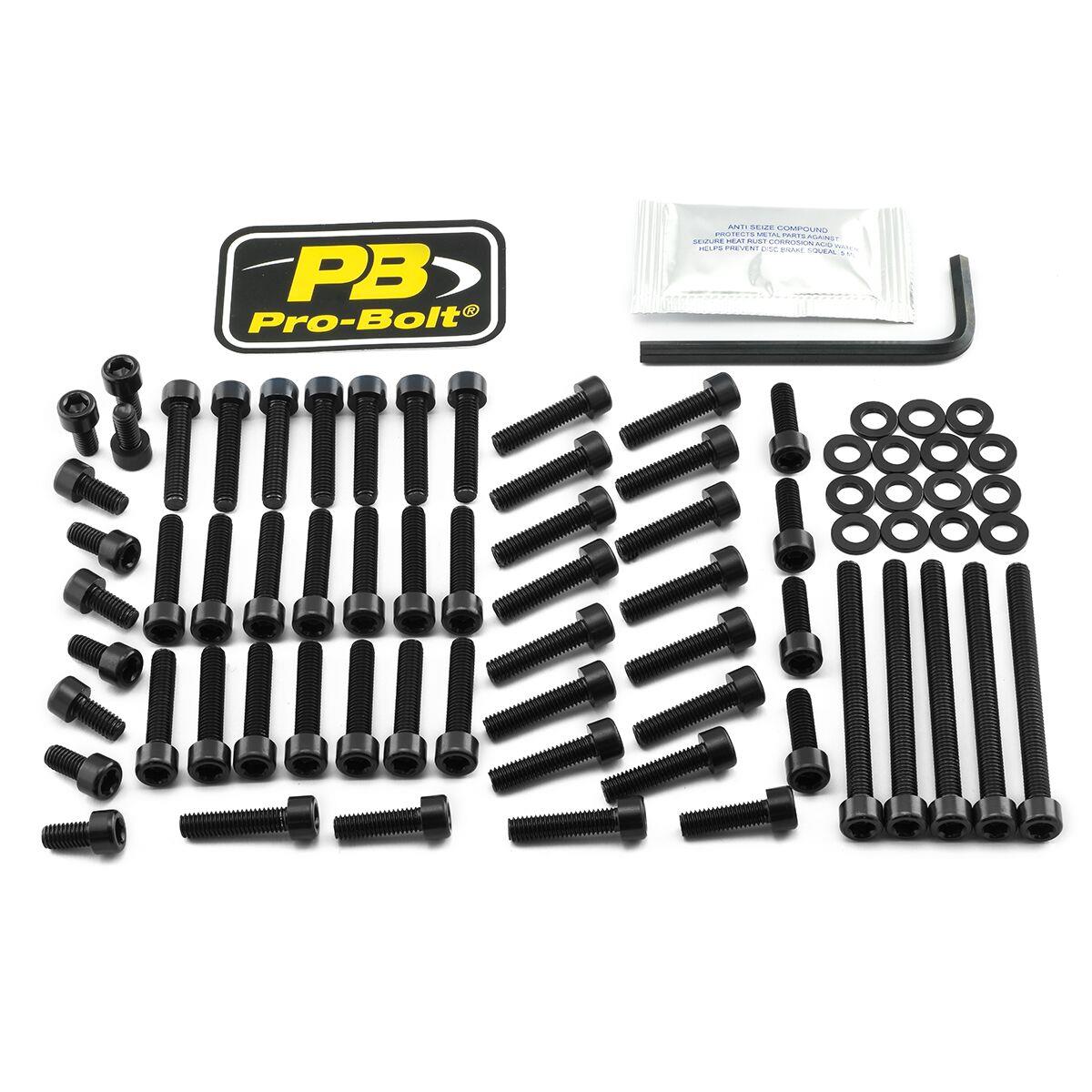 Pro Bolt Aluminium Engine Bolt Kit For Yamaha VMX 1700 2009-2016 EYA446BK
