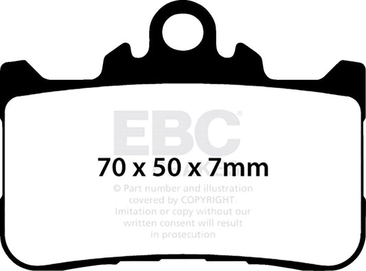 Ebc FA-HH Series Sindered Brake Pads For Honda CB 750 2021-2026 FA759HH