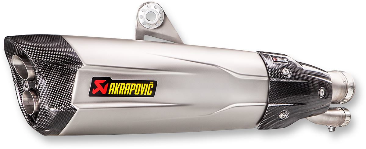 Akrapovic Slip-On Line Muffler TI/CF For BMW S 1000 RR 17-18 S-B10SO6-HDVDZT
