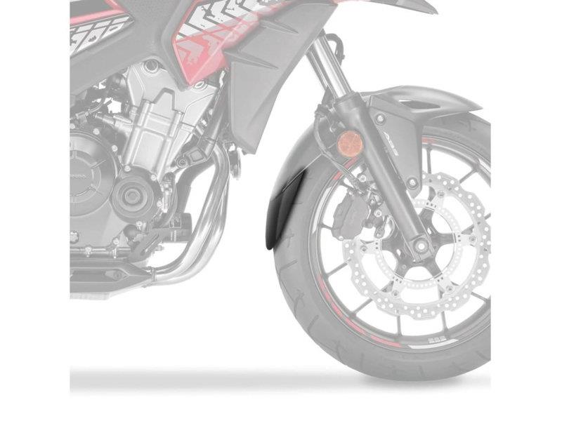 PUIG Front Fender Extender Black for Kawasaki Z650 RS 22-25 21254N