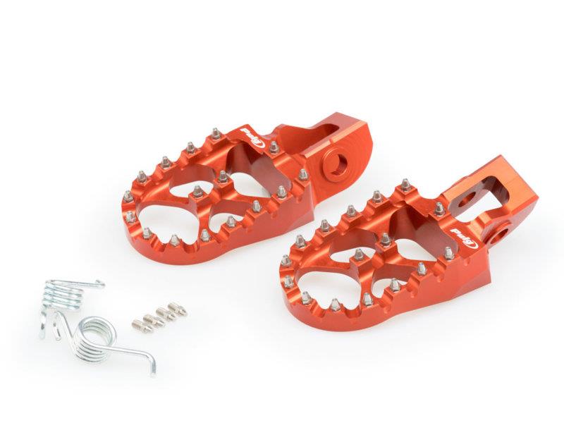 Puig Off Road Footpegs Orange 4623T