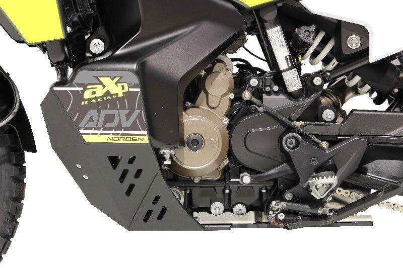 AXP Racing Skid Plate Black One Piece For Husqvarna Norden 2022-2026 Ax1622