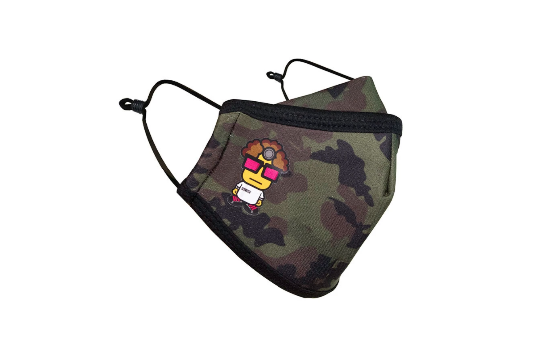 Muc-Off Reusable Face Mask DR X CAMO - KIDS