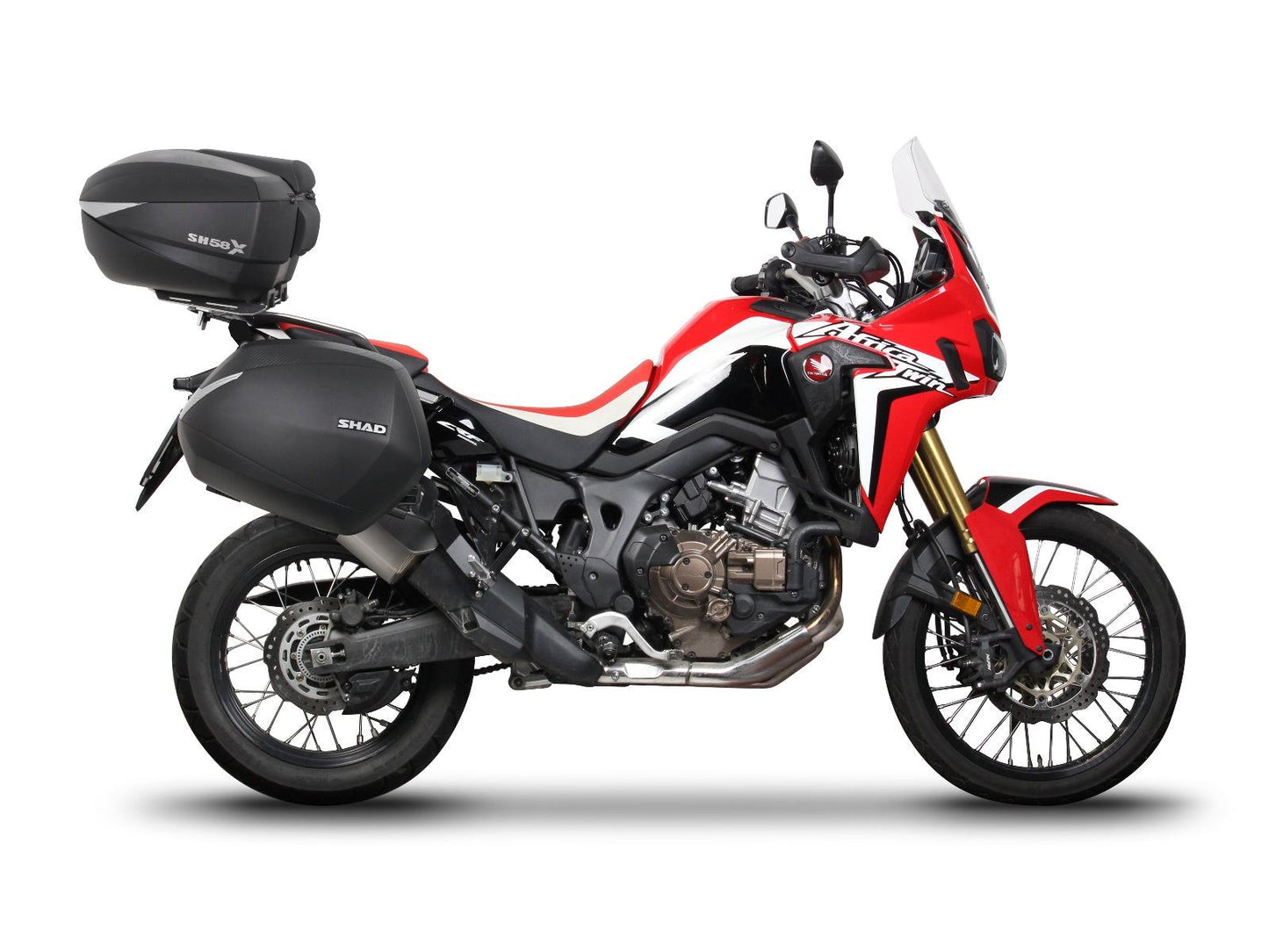 SHAD 4P Pannier Fitting Kit to fit Honda Africa Twin CRF1000L 2018-2025