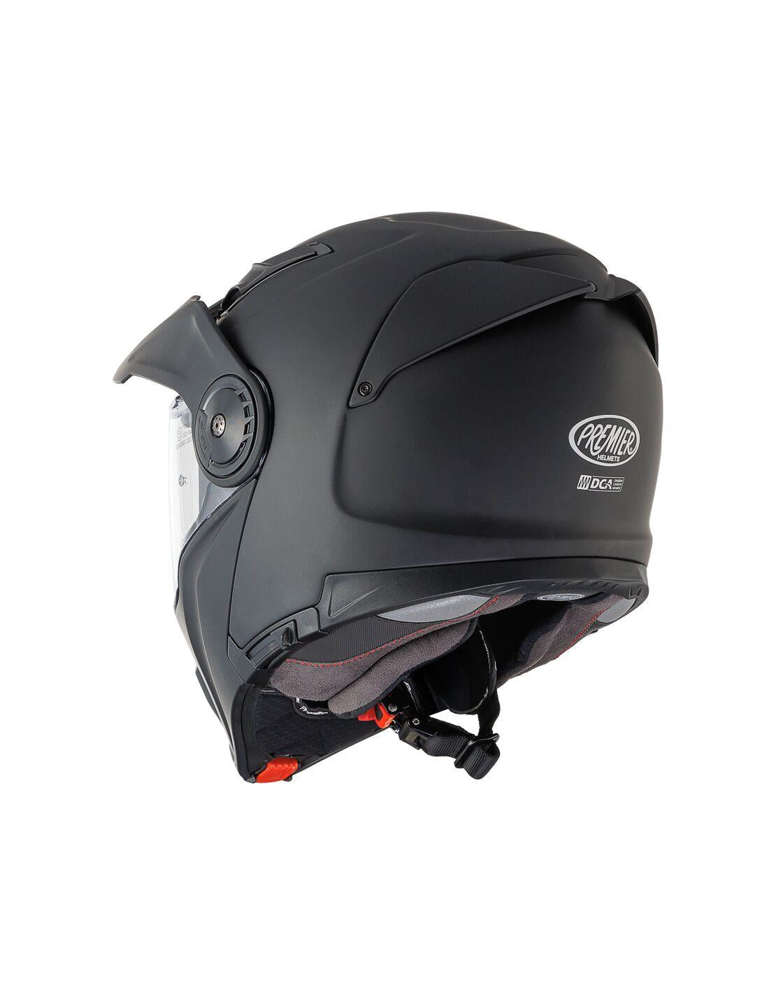 PREMIER HELMETS Land Cruiser U9 BM Black Motorcycle Helmet
