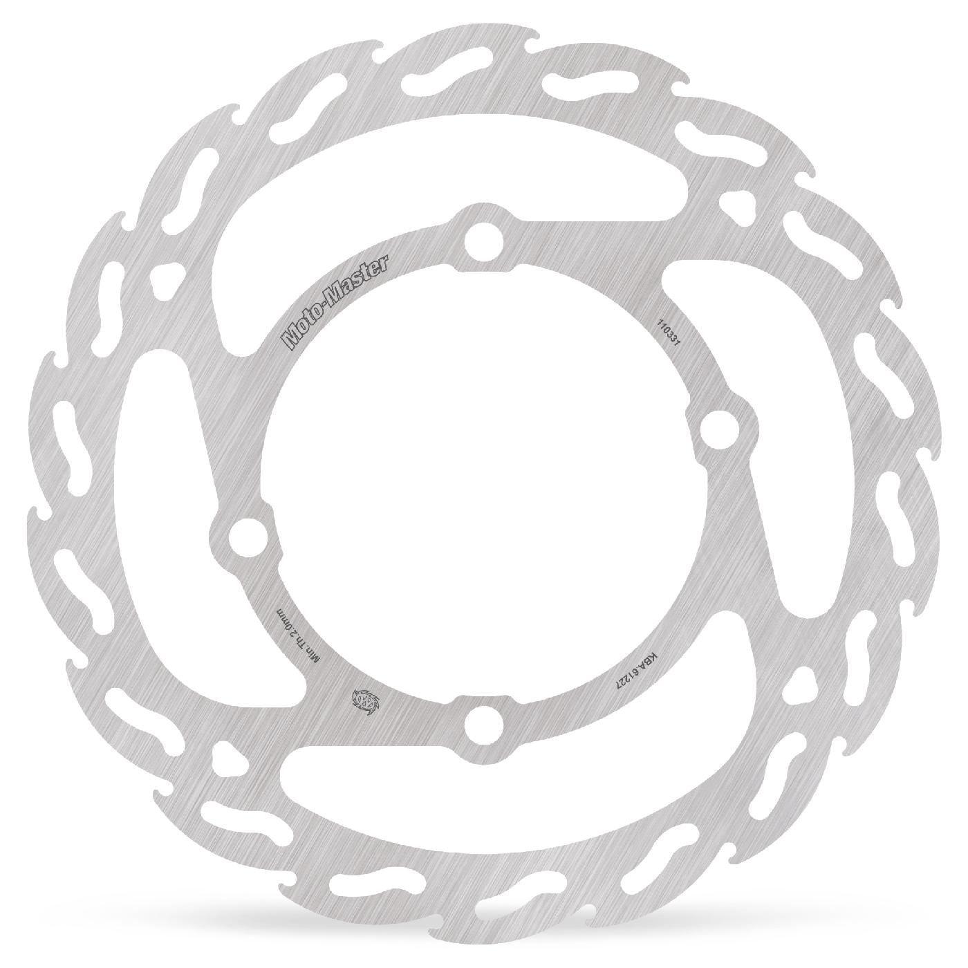 Moto-Master Flame Series Rotor For KTM SX 50 2002-2026 Silver 110331