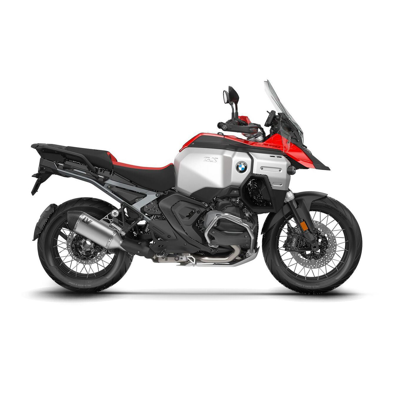 Leovince Muffler Lv-14 For BMW R 1300 Gs/Adventure Silver Stainless Steel 15604