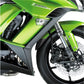PUIG Front Fender Extender Black for Kawasaki Z900 17-24 9828N
