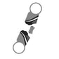 PUIG Radikal Yoke Protector Grey for Honda CBR1000 RR Fireblade 04-07 6965U