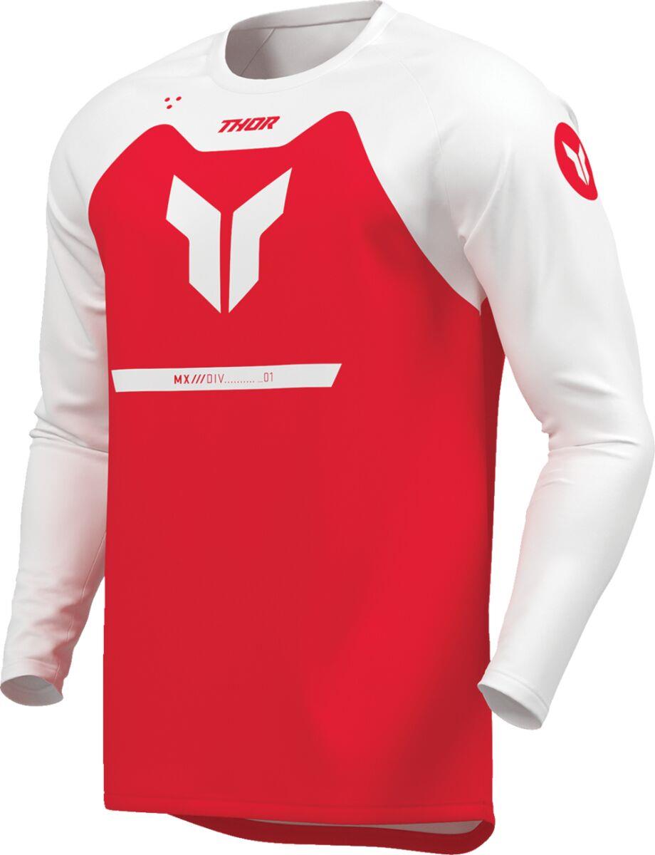 THOR Ridemode Menace Jersey White/Red