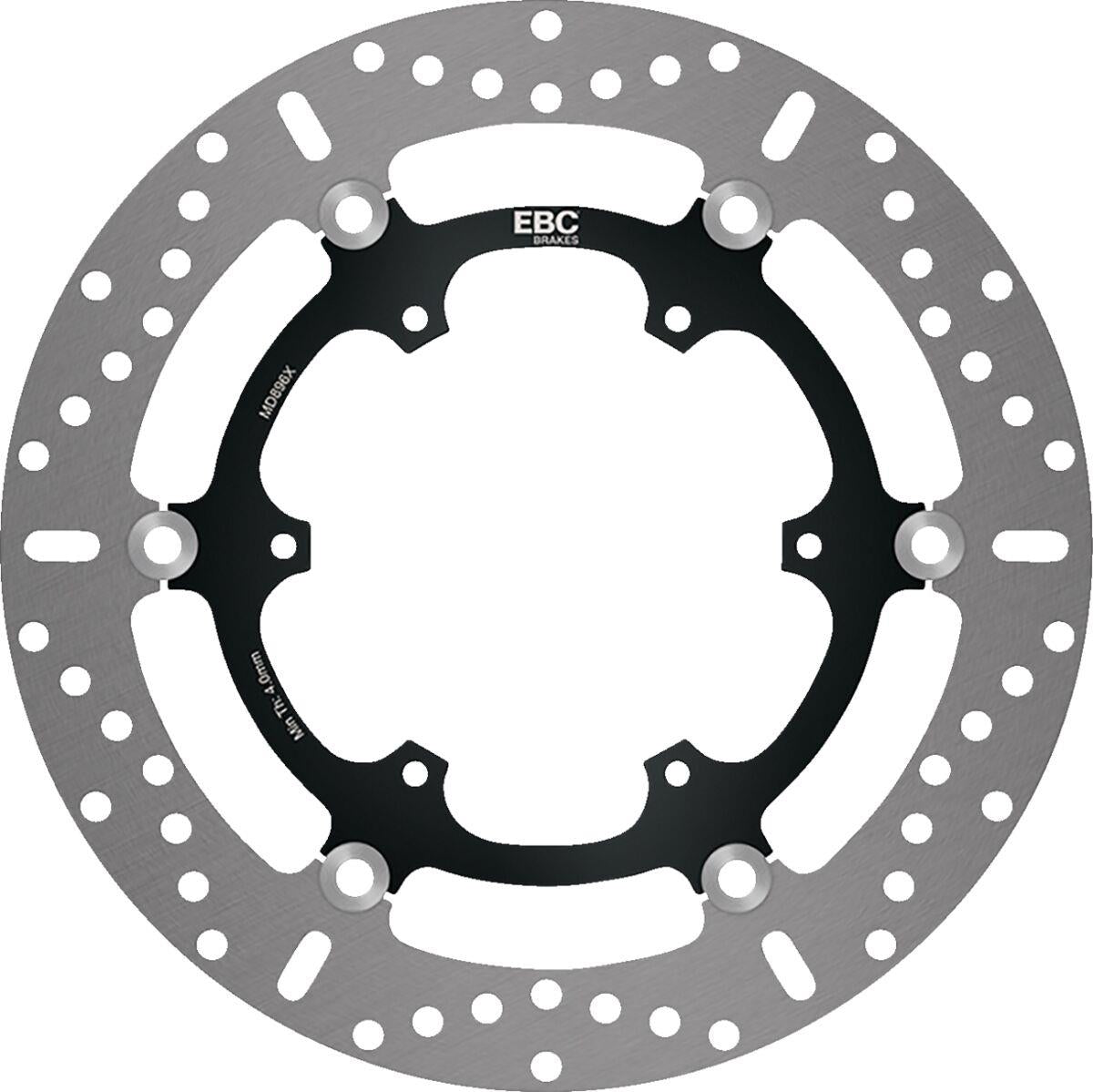 EBC X-Series Brake Rotor For KTM Adventure 790 2013-2026 Black Silver MD896X