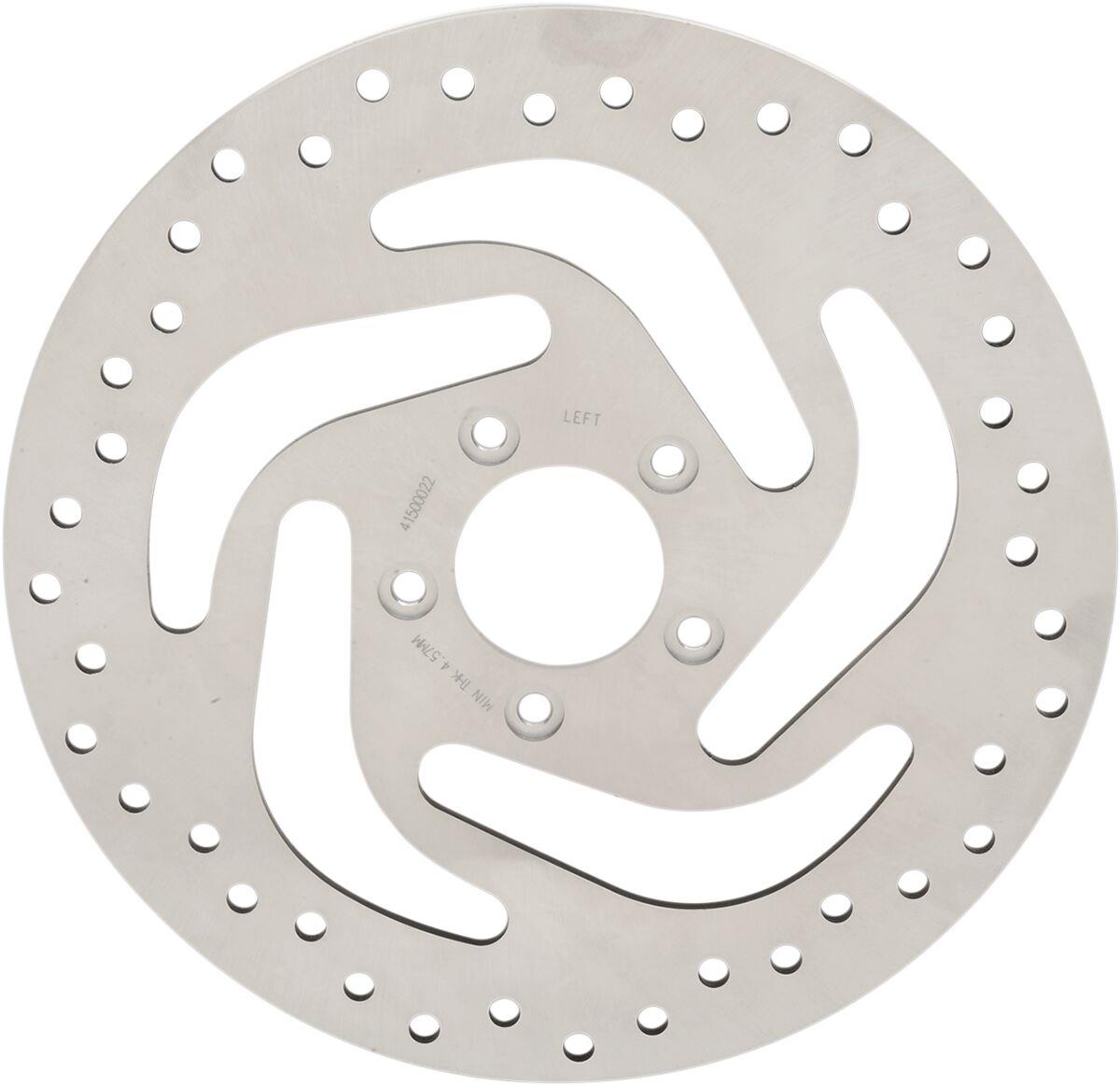 Drag Specialties Drilled Brake Rotor For Harley FLHCS 1868 2014-2024 B06-0195AS