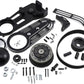Belt Drives 2 Belt Drive Kit Changeable Domes Harley FLST 1450 90-06 EV-700B