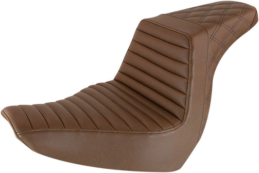 Saddlemen Step-Up Seats Brown Front TR/Rear LS 818-29-176BR 0802-1374