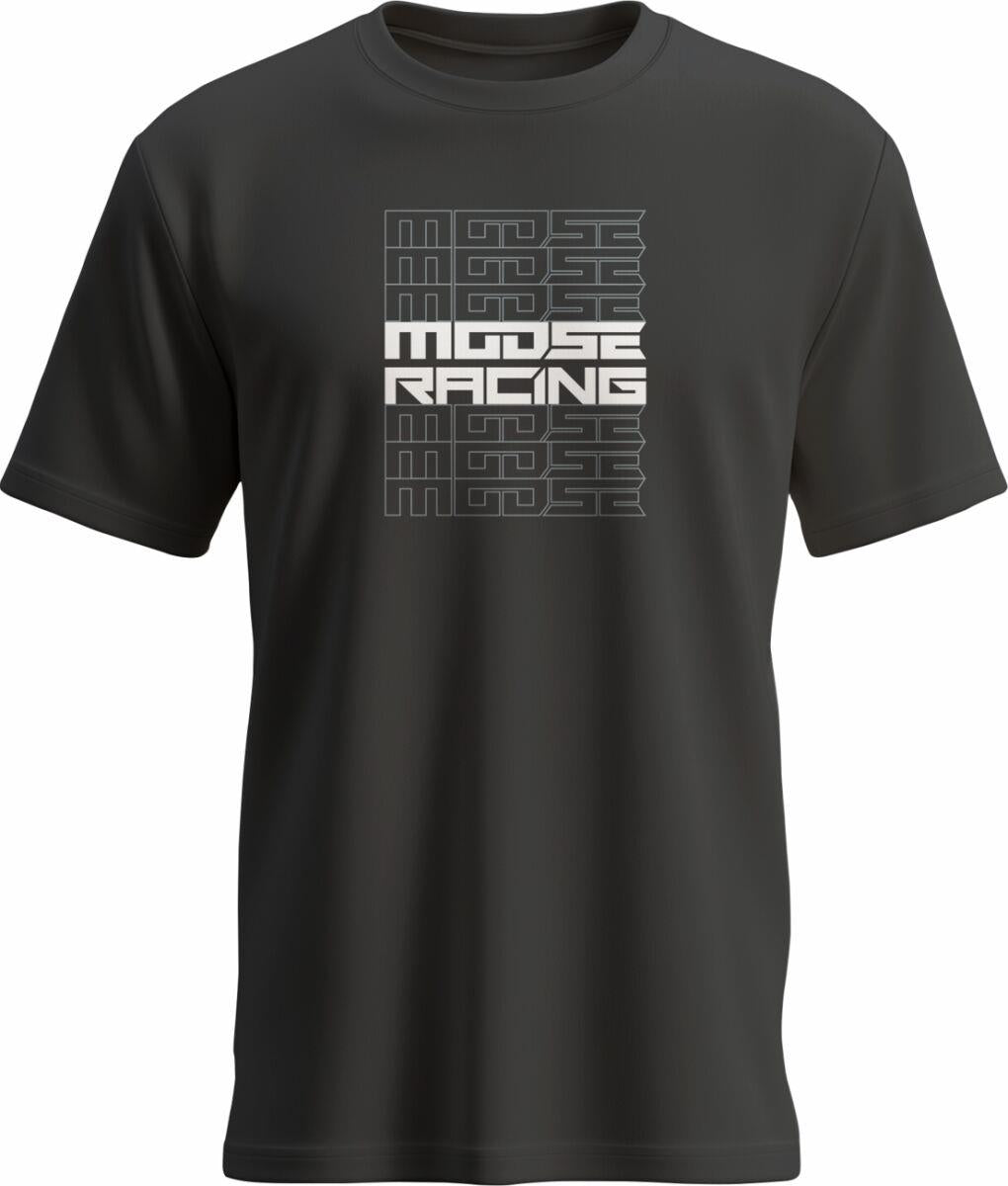 Moose Racing T-Shirt Youth Recurrence Black