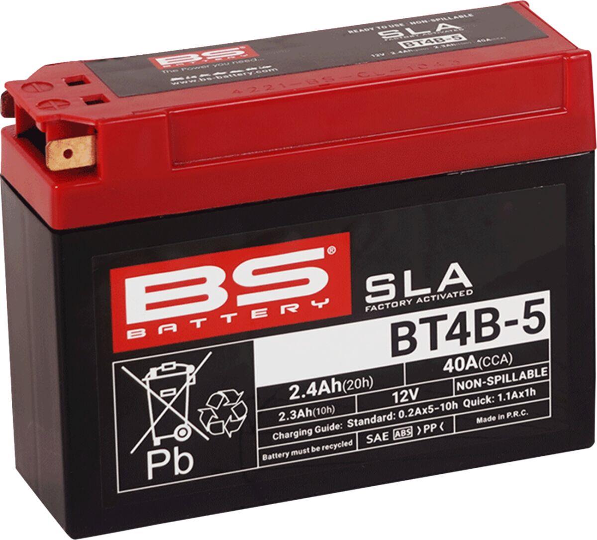BS Battery SLA Factory Activated AGM Battery For Yamaha TT-R 110 E 06-26 300756