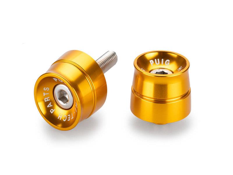 PUIG Speed Bar Ends Gold for Yamaha MT-09 Tracer 15-17 21033O