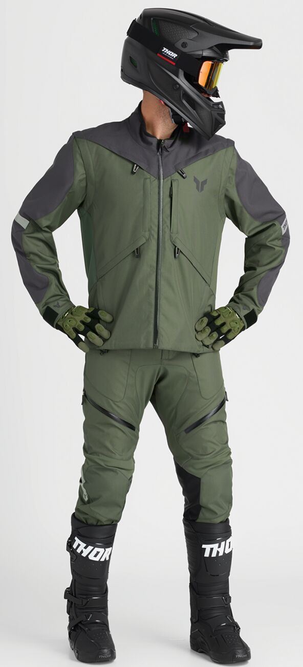 THOR Terrain In-the-Boot Pants Green