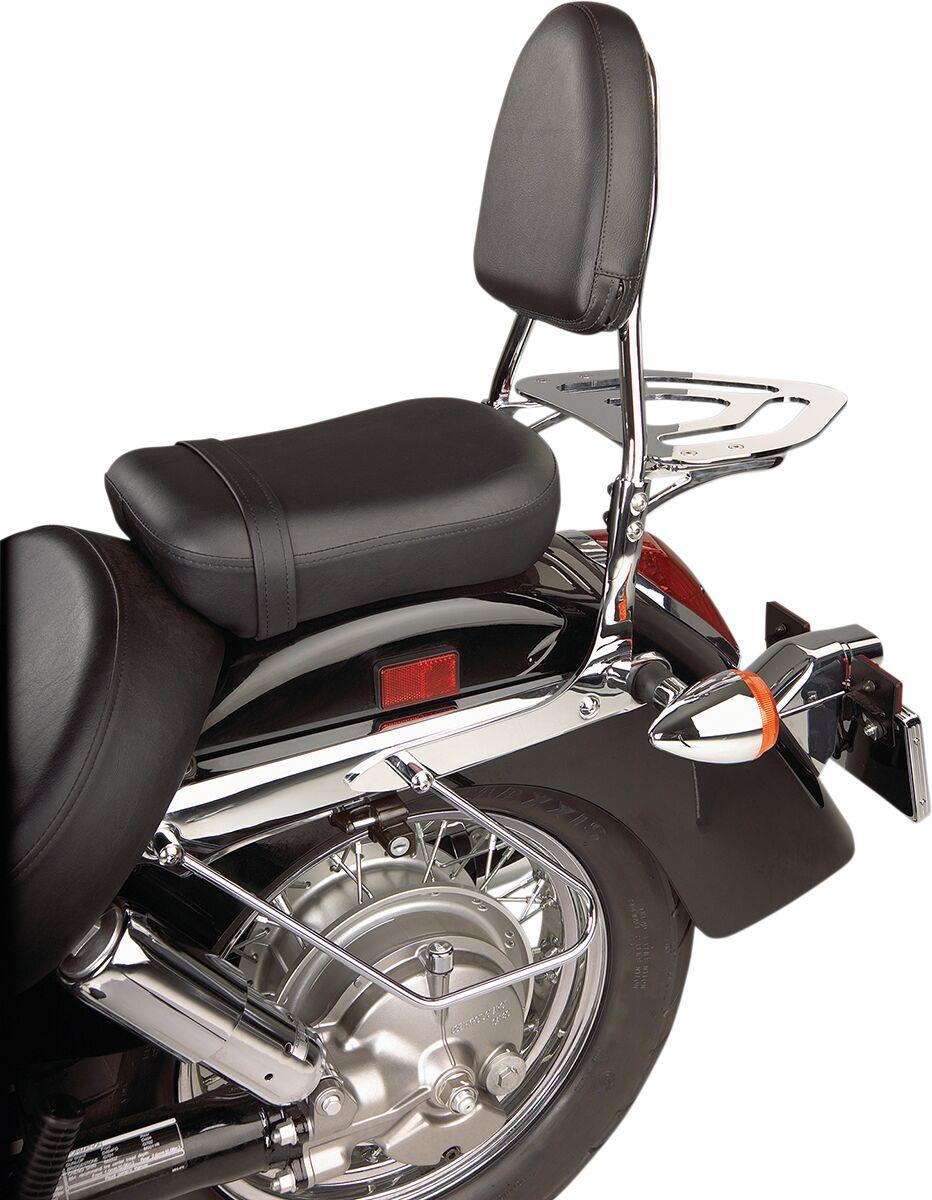 Show Chrome Sissy Bar Kit For Honda VT 750 C 2004-2007 Black Chrome 53-440