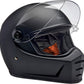 BILTWELL Lane Splitter Flat Black Motorcycle Helmet