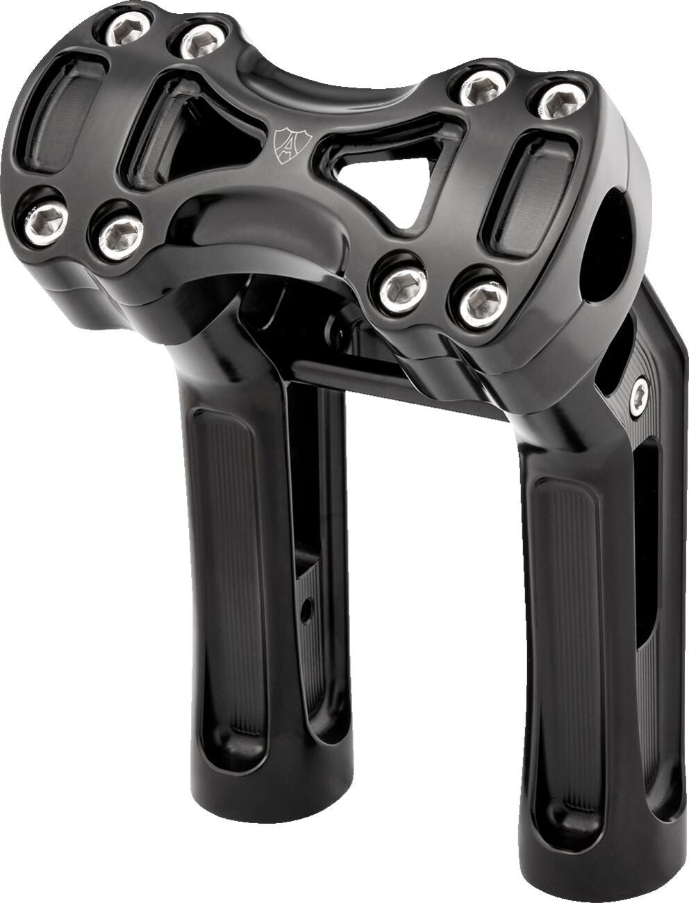 Arlen Ness Method Kickback Handlebar Riser Black Matte Aluminum 520-051
