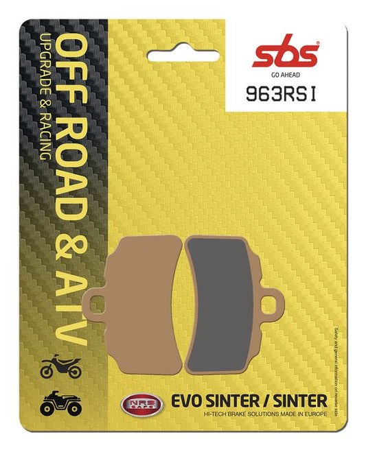 Sbs RSI Sintered Brake Pads For Gas Gas TXT 125 Racing 2019-2023 963RSI