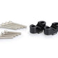 Puig 20mm Handlebar Risers For 22mm Bars Silver 21476T