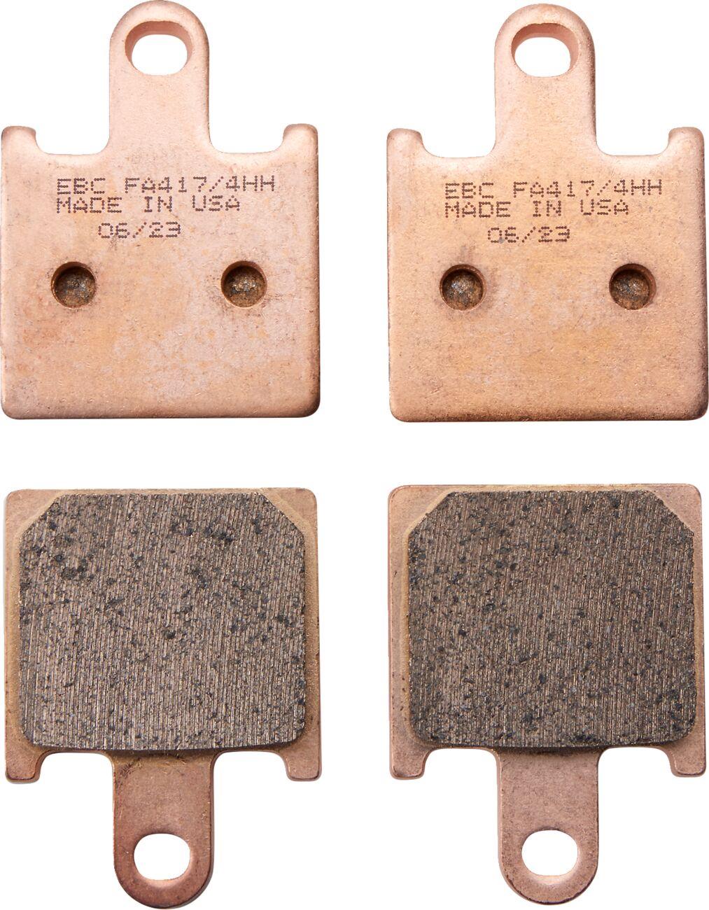Ebc Sintered "HH" Brake Pads For Kawasaki ZZR 1400 2006-2020 FA417/4HH