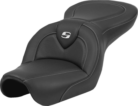 Saddlemen Roadsofa CF Seat B/W For HD FXDXI 1450 04-25 804-04-185