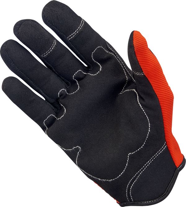 Biltwell Motorcycle Gloves Moto Orange/Black