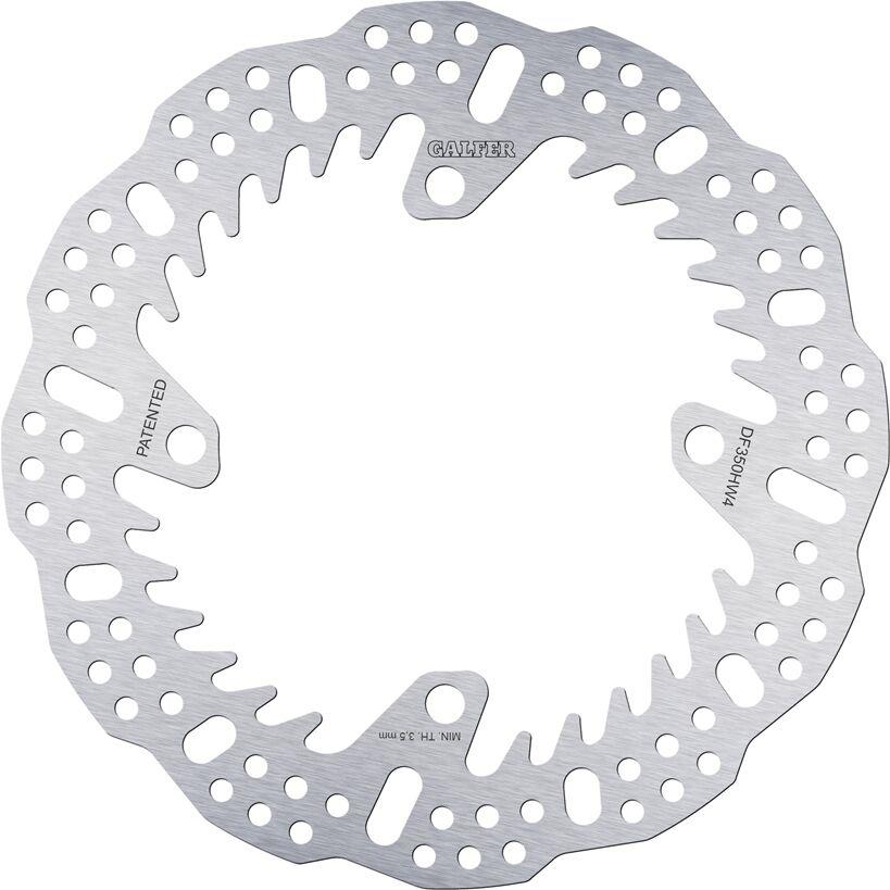 Galfer Brake Rotor Shark Fixed For Suzuki RM-Z 250 2005-2026 Silver DF350HW4