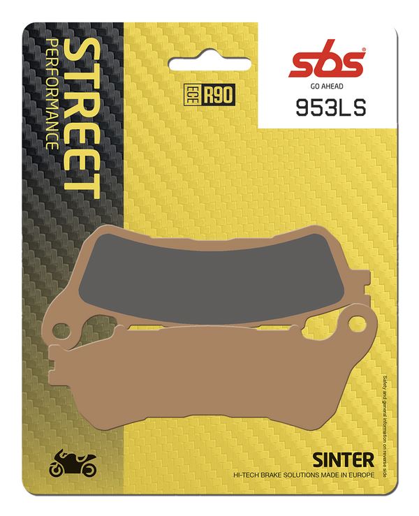 Sbs Sintered Brake Pads For Honda GL 1800 2018-2021 Sintered Metal 953LS