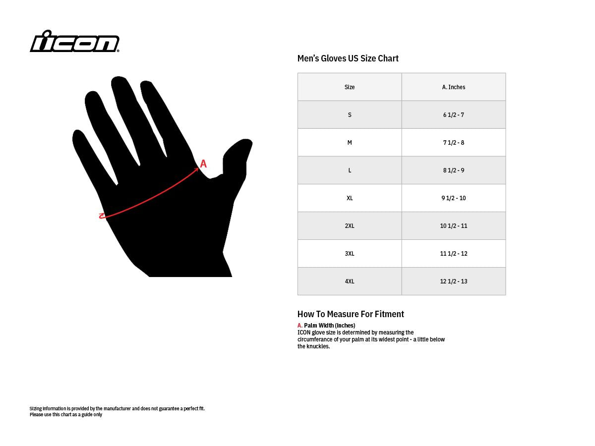 Icon Glove Overload3 Ce Black