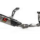 AKRAPOVIC Titanium Evolution Line Full Exhaust System Street for Triumph Daytona 660 ABS 24-26 S-T6E1-APLT